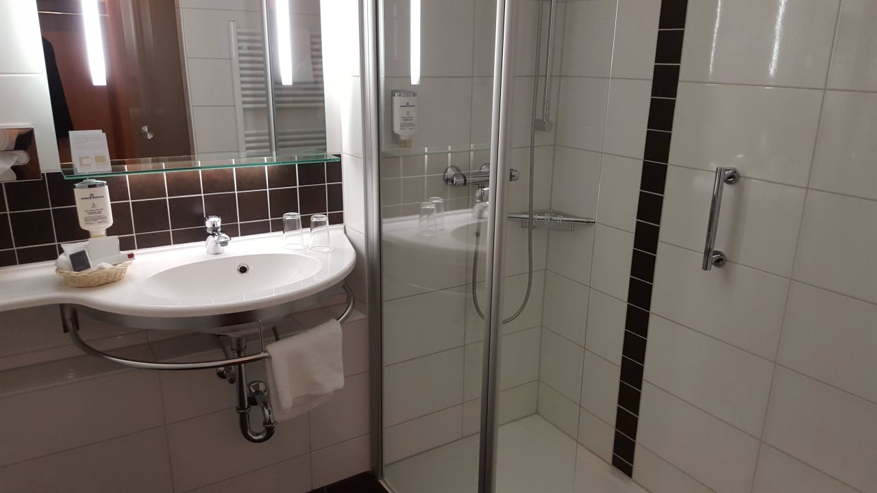 Badezimmer Amber Hotel Bavaria