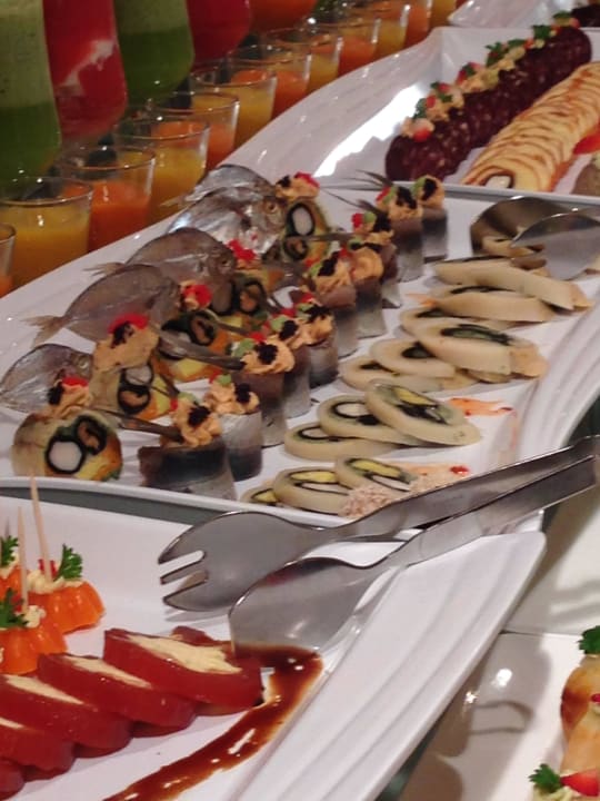 Weihnachtsbuffet 2015 Jaz Makadi Oasis Resort