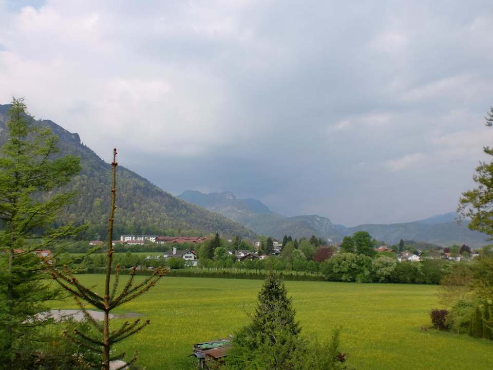 Ausblick vom Balkon Gästehaus Karolinenhof