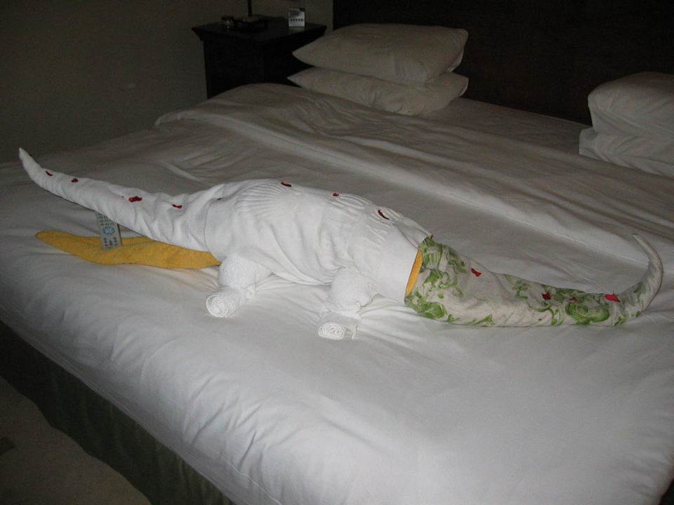 Handtuch-Krokodil Ghazala Gardens