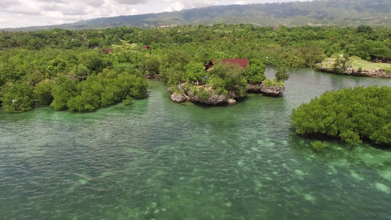 Ausblick Eskapo Verde Lodge Moalboal