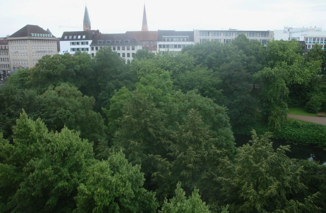 Zimmerausblick Dorint Hotel Bremen