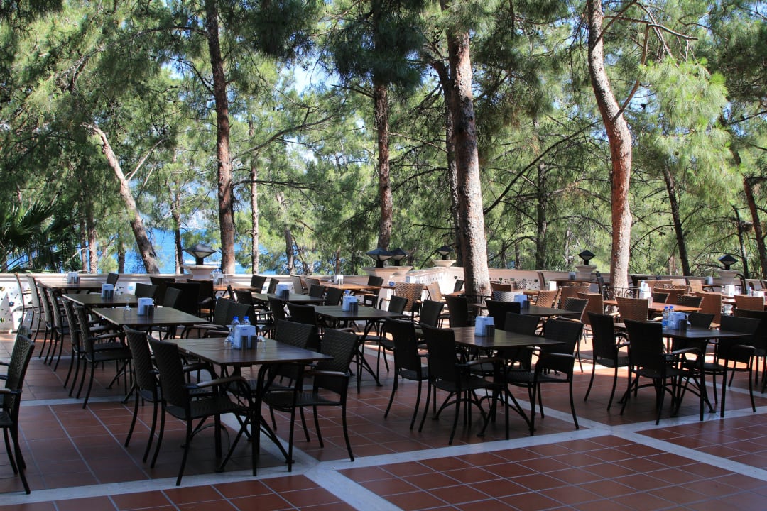 Restaurant aussen. Grand Yazici Club Marmaris Palace