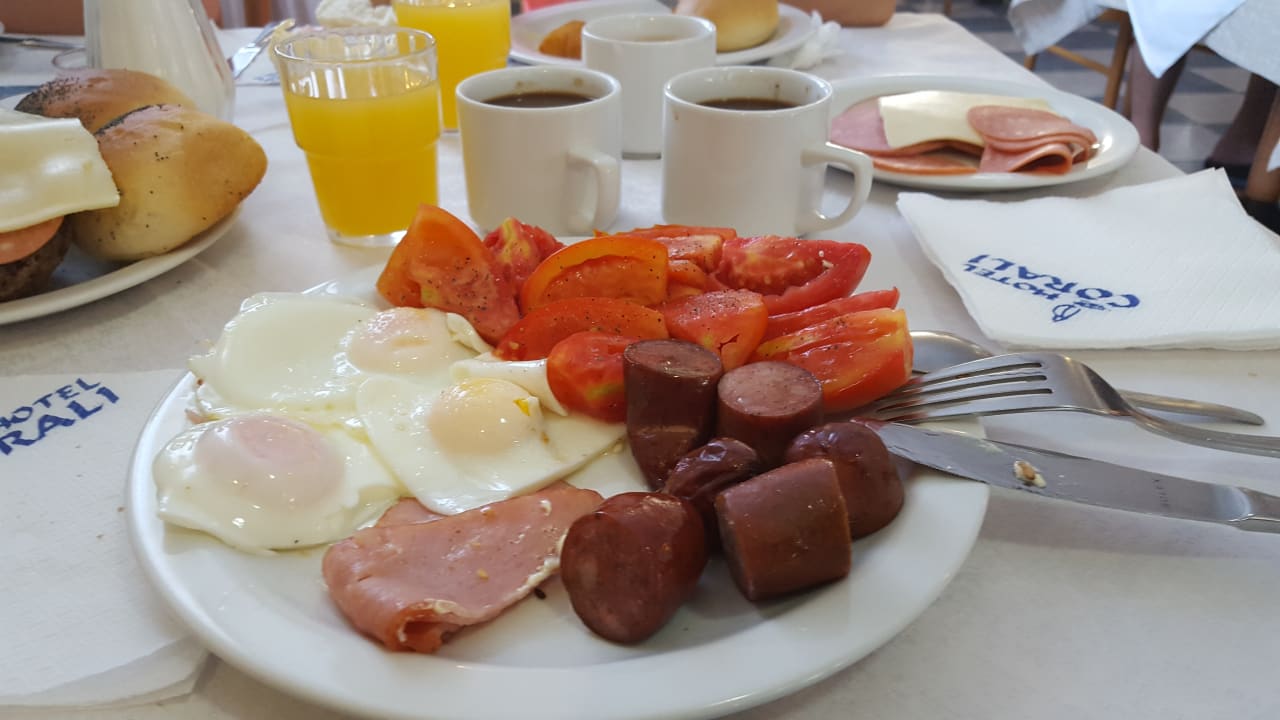Ein kleiner Vorgeschmack vom Frühstück Corali Hotel