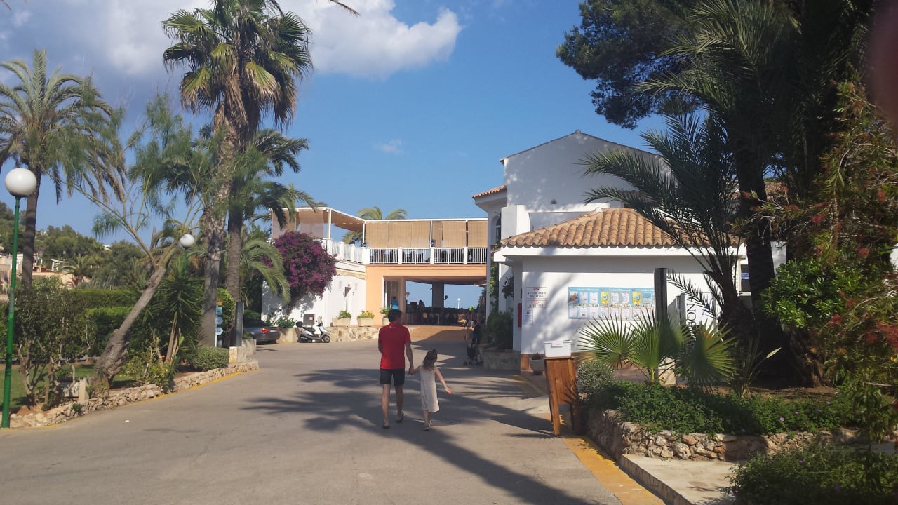 Blick auf Restaurant Flipflop Cala Romantica