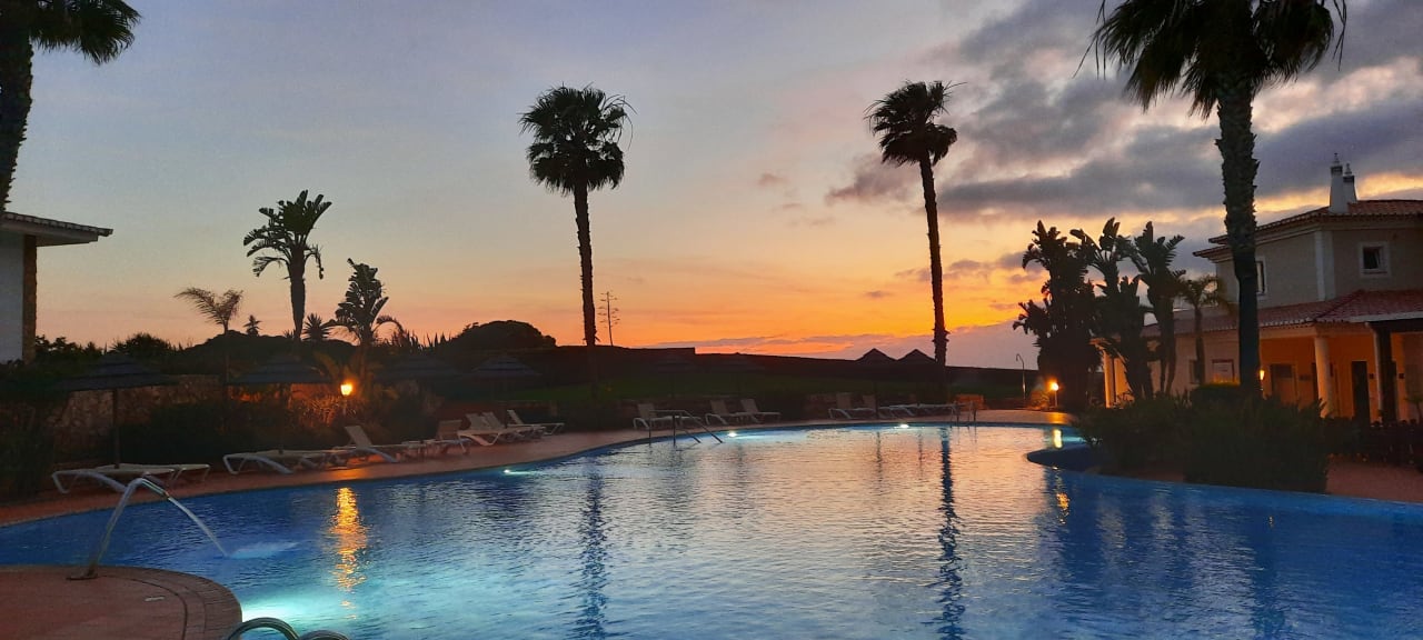 Ausblick Hotel Clube Porto Mos