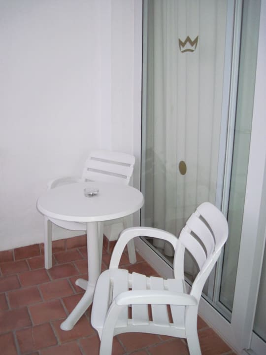Balkon mit Sitzgelegenheit Hotel Riu Palace La Mola
