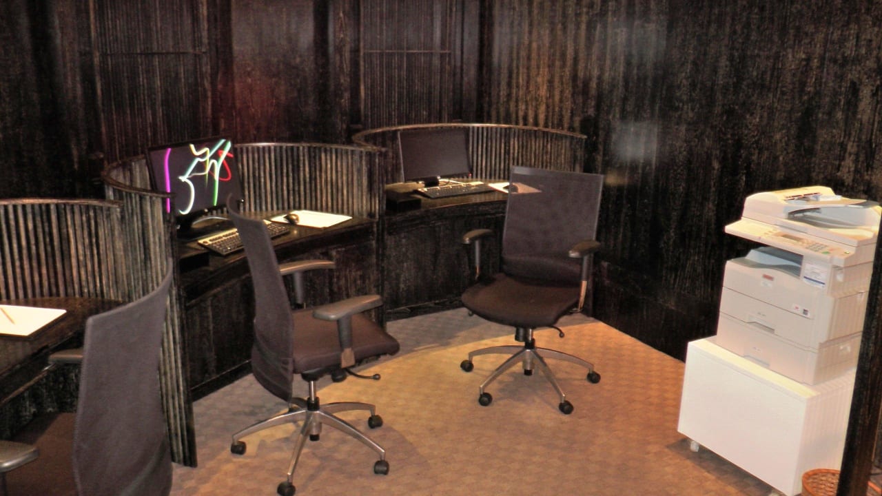 Businessecke in der Executive Lounge JW Marriott Hotel Bangkok