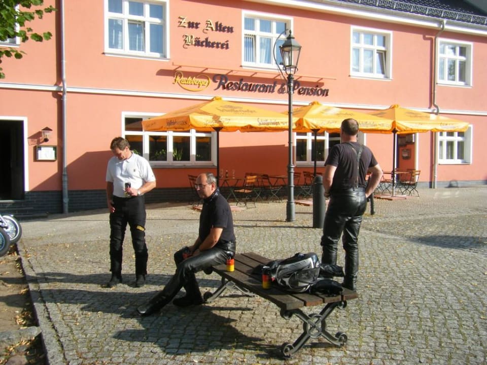Außenansicht der Pension Pension Zur Alten Bäckerei