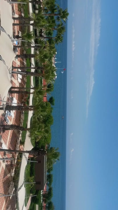 Aussicht von der Rutschanlage Richtung mehr Limak Limra Hotel & Resort