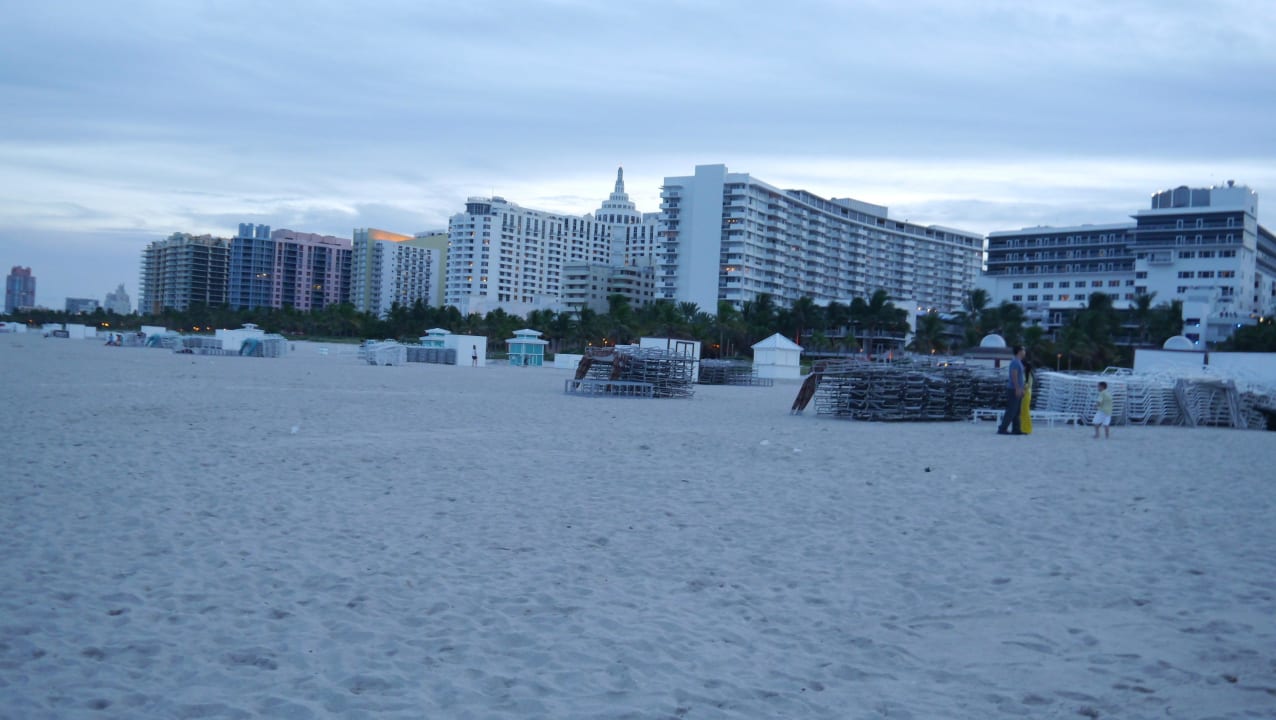 Strandabschnitt Hotel The National