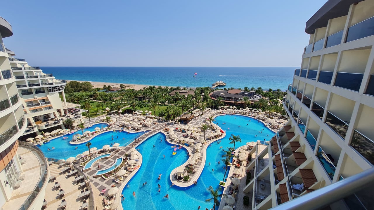 Ausblick Seaden Sea Planet Resort & Spa
