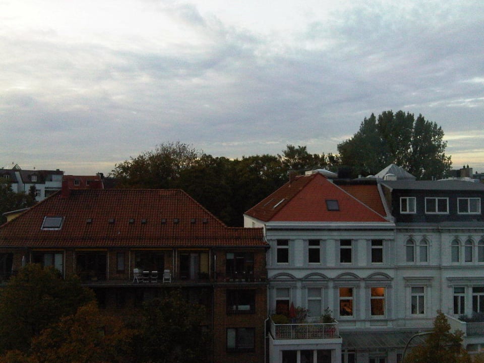 Ausblick vom Zimmer 541 Crowne Plaza ® Hamburg - City Alster