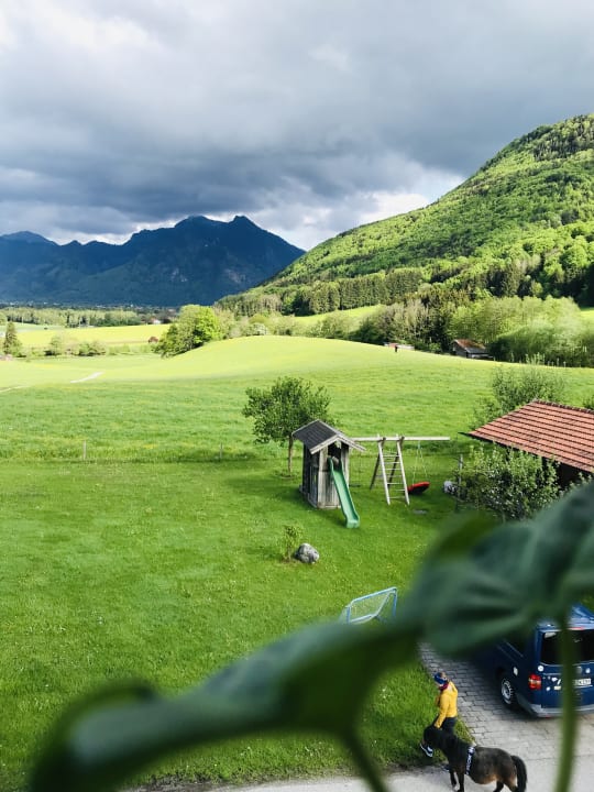 Ausblick Ferienwohnung Hoderhof