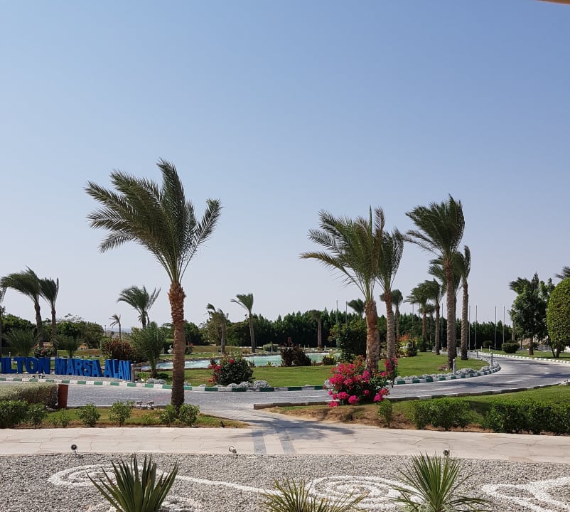 Ausblick Hilton Marsa Alam Nubian Resort