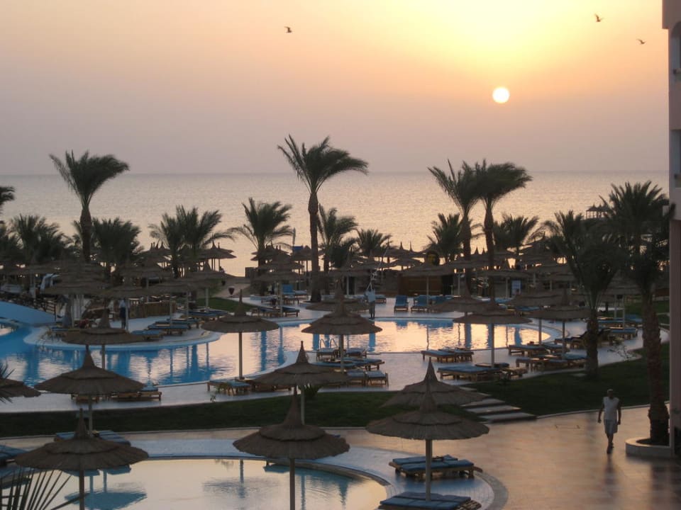 Morgens 6:30 Beach Albatros Resort