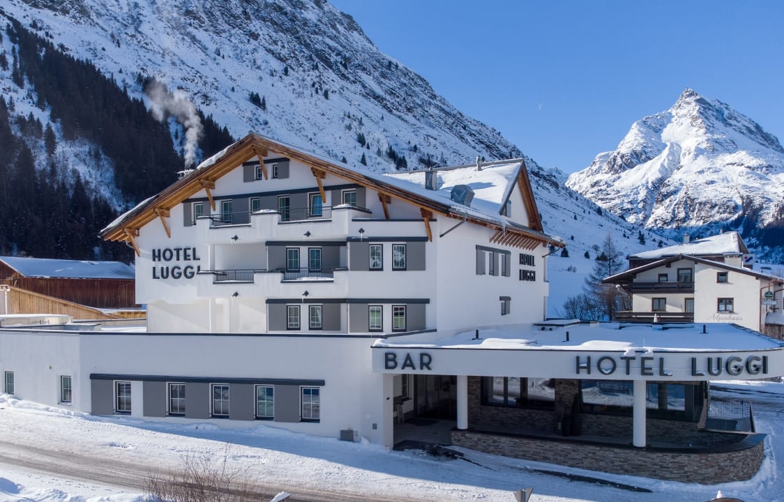 Außenansicht Hotel Luggi