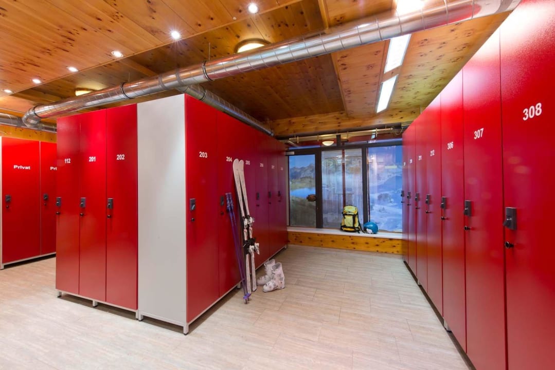 Beheizter Schuhraum Hotel Binggl