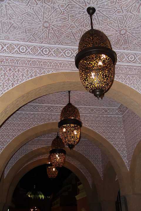 Orientalische Deckenarchitektur Pickalbatros Alf Leila Wa Leila Resort - Neverland Hurghada