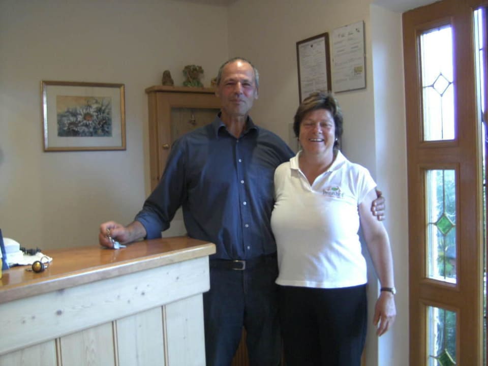 Das Ehepaar Braun Hotel-Chalet Pennhof