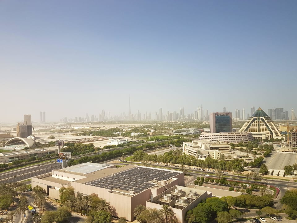 Blick aus der Clublounge Grand Hyatt Dubai