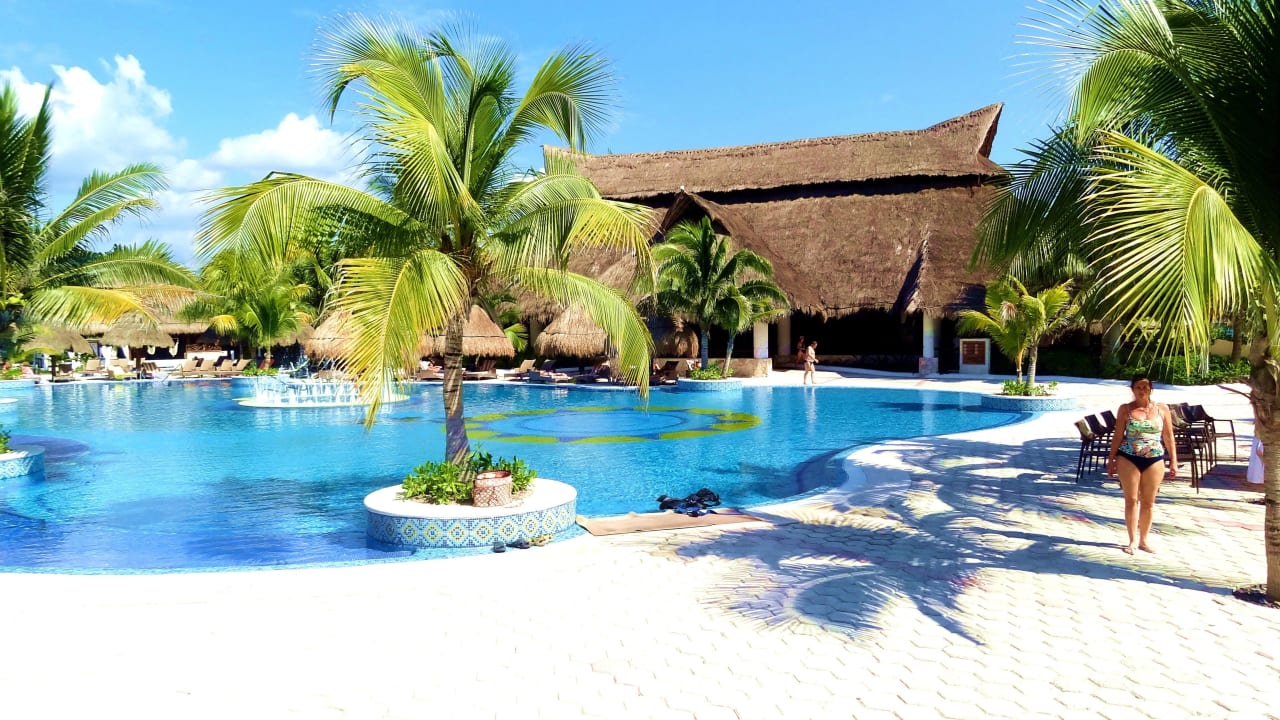 Saubere Poolanlage Catalonia Royal Tulum Beach & Spa Resort - Adults only