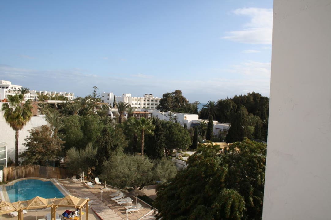 Blick vom Balkon des Zimmer Marhaba Royal Salem
