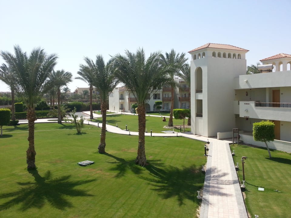 Ausblick vom 3000er Block Pickalbatros Dana Beach Resort - Hurghada