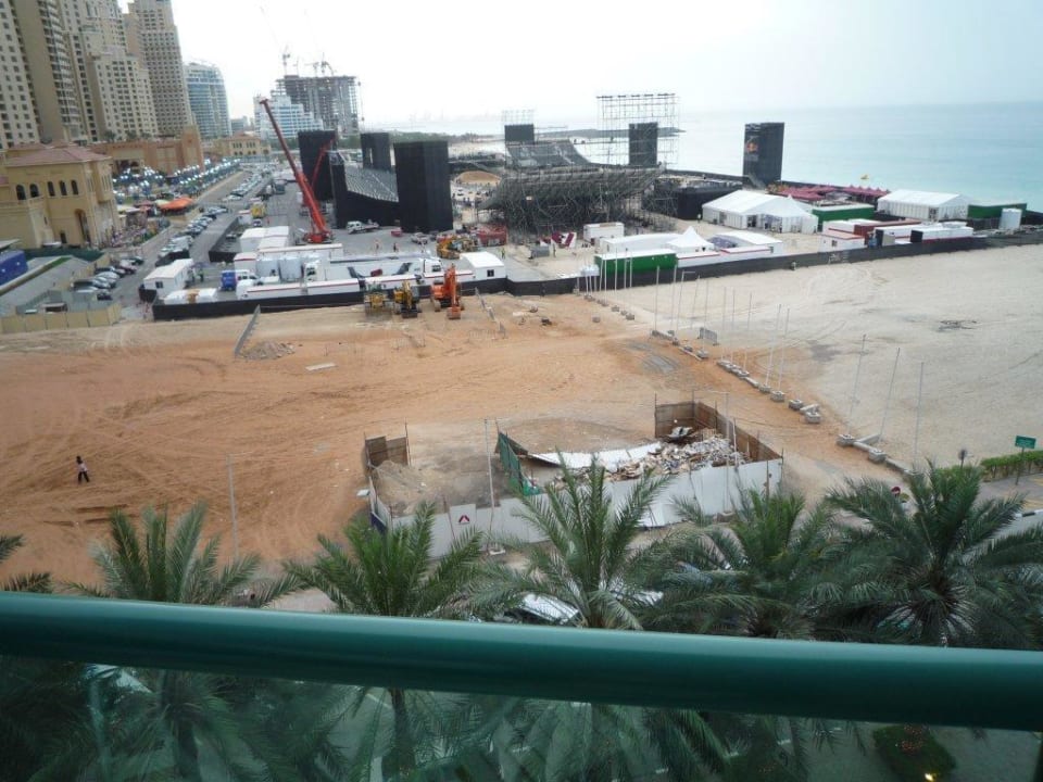 Sollte eigentlich Seeblick sein Hilton Dubai Jumeirah