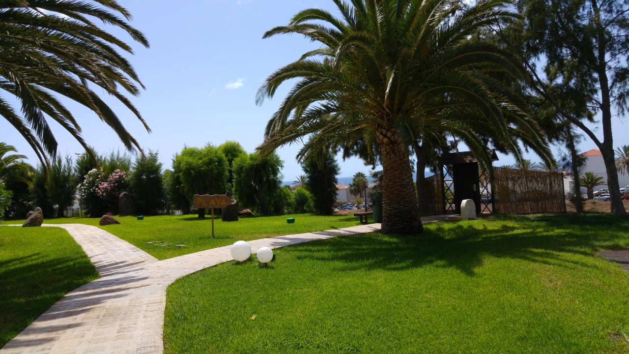Hier gehts zum Strand allsun App.-Hotel Esquinzo Beach