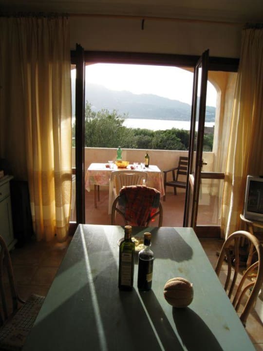 Abendstimmung auf Balkon  Hotel Le Corti Di Marinella