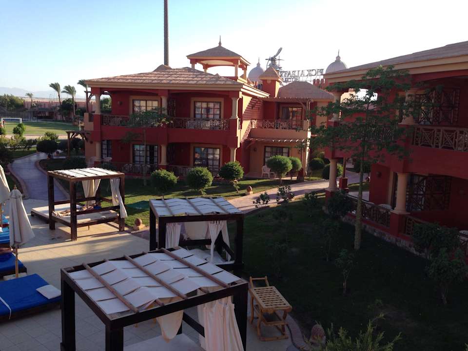 Ausblick Room 460  Pickalbatros Alf Leila Wa Leila Resort - Neverland Hurghada