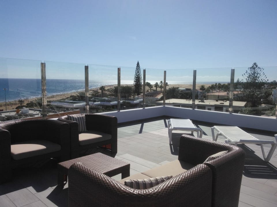 Dachterrasse zum Chillen Hotel El Palmar