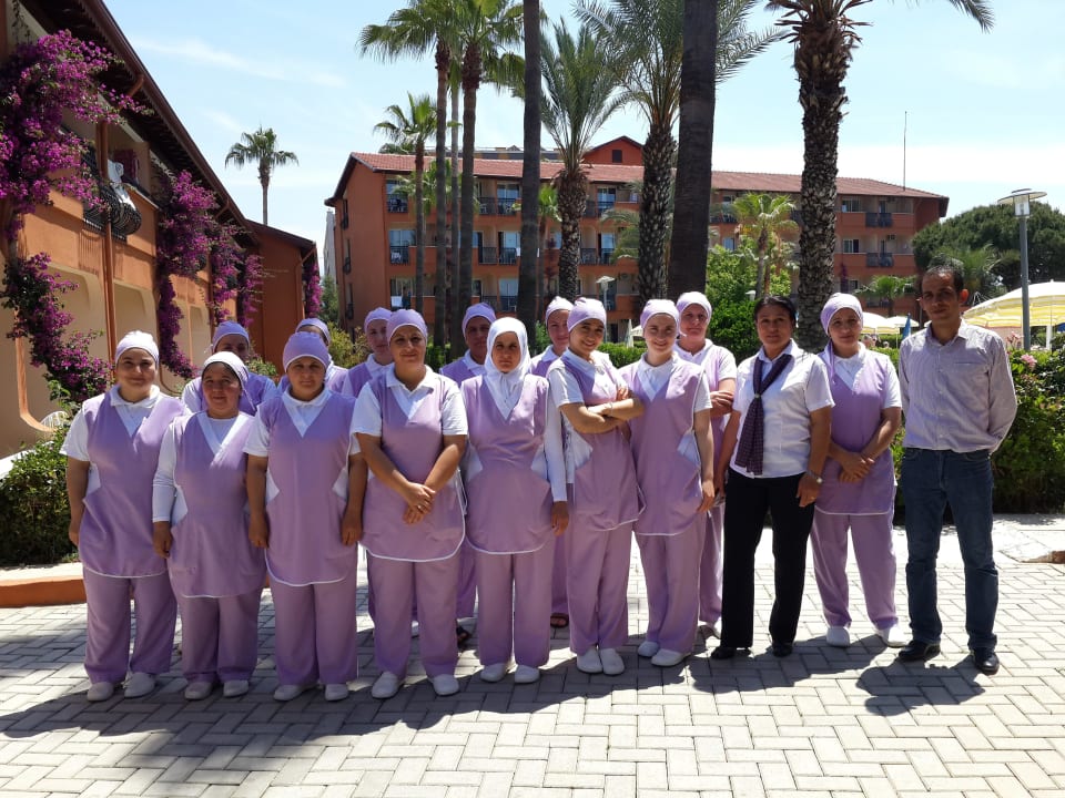 Housekeeping Team Club Turtas Beach Hotel