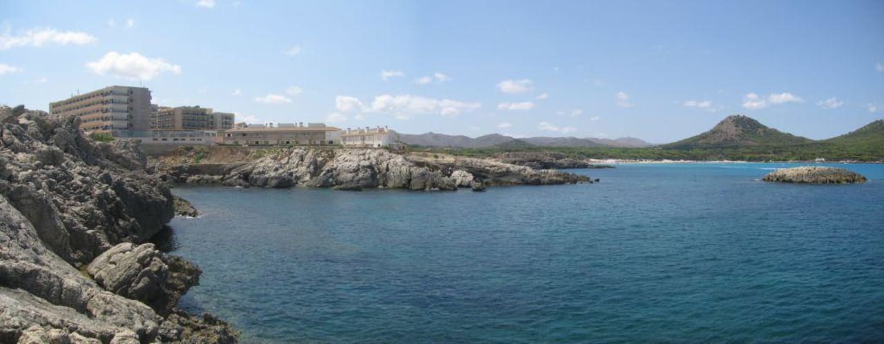 Blick auf Hotel Lux und Cala Ratjada allsun Hotel Lux de Mar