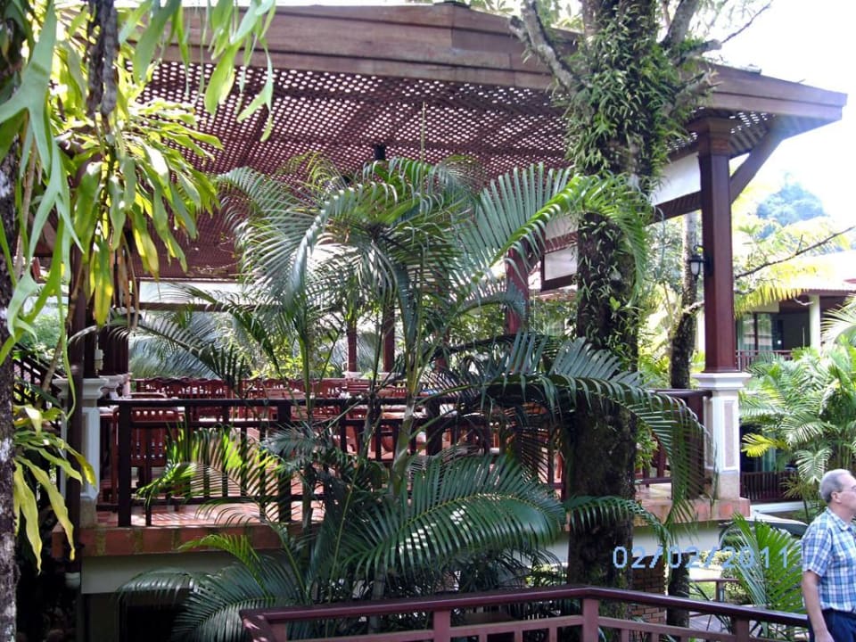 Terrasse vom Restaurant Khao Lak Bayfront Resort