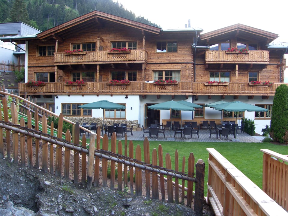 Terrasse  Das Kaltenbach Aparthotel