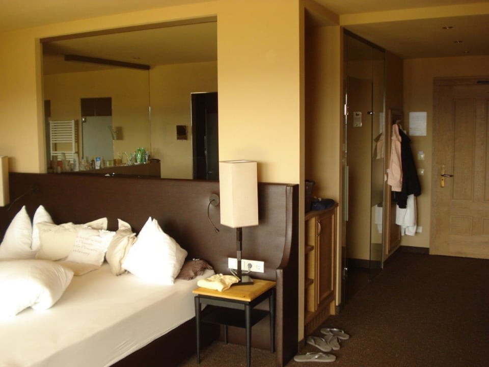 Unser Zimmer Nr. 602 im "Chalet" Hotel Chalet Mirabell