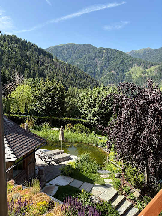 Gartenanlage Naturhotel Lüsnerhof