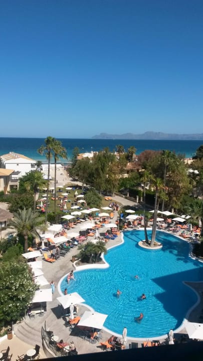 Toller Ausblick allsun Hotel Eden Alcudia