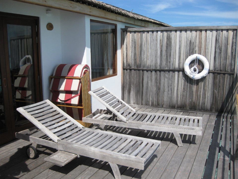 Terrasse Waterbungalow #218 NH Collection Maldives Reethi Resort