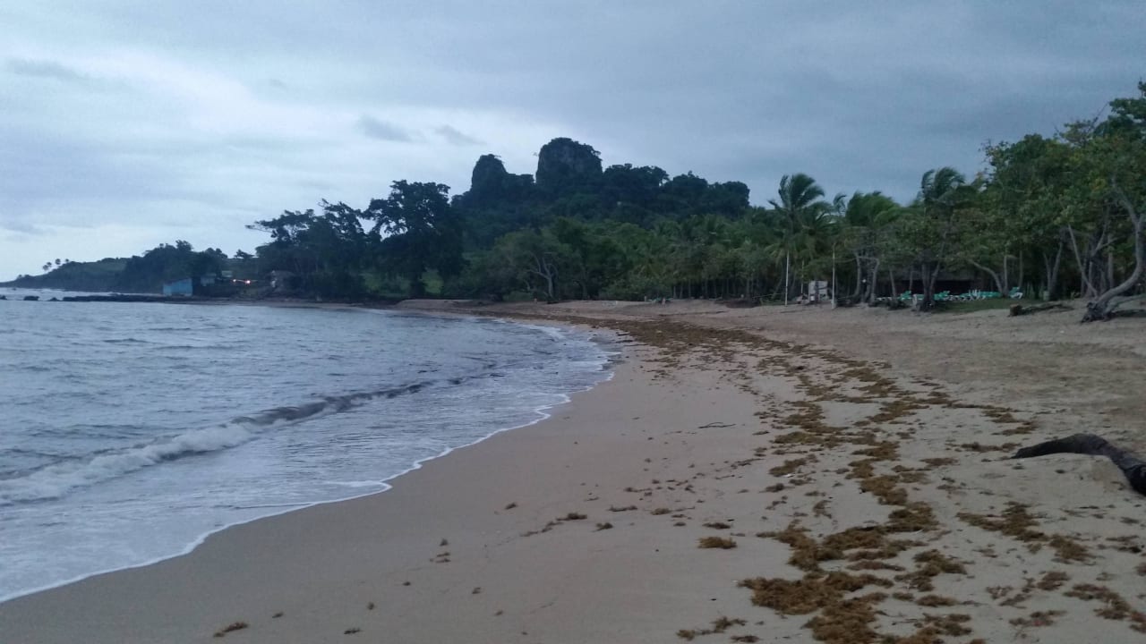 Strand voll Müll/Dreck Senator Puerto Plata Hotel
