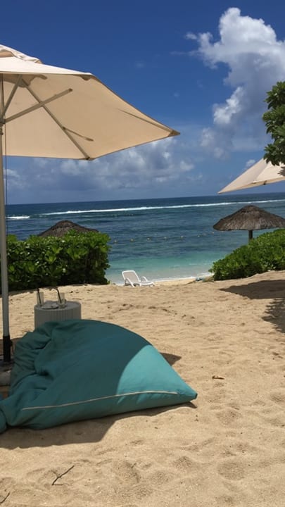 Sicht aus Aqua Bar Radisson Blu Poste Lafayette Resort & Spa - Adults only