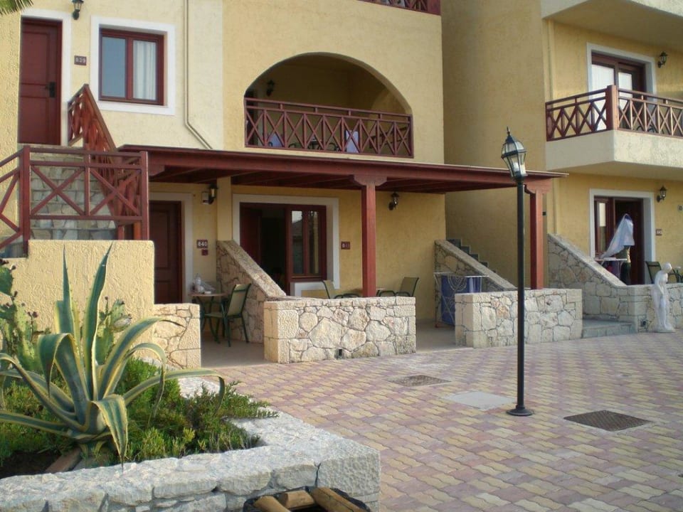Blick auf unser Superior-Zimmer Cactus Beach