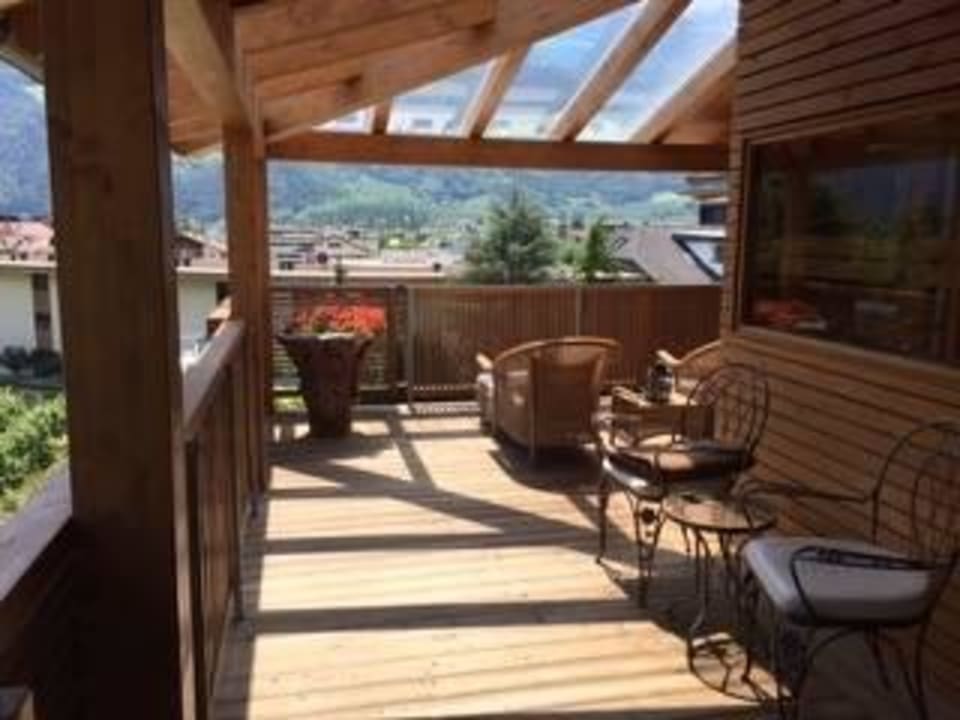 Wunderschöne Terrasse Feldhof DolceVita Resort