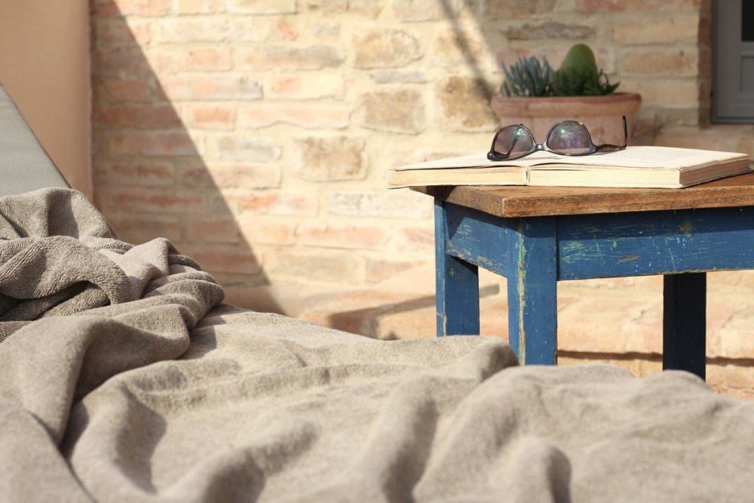 Außenterrasse Altes Landhaus 1. Stock  Tenuta Raffaello Luxus-Domizile