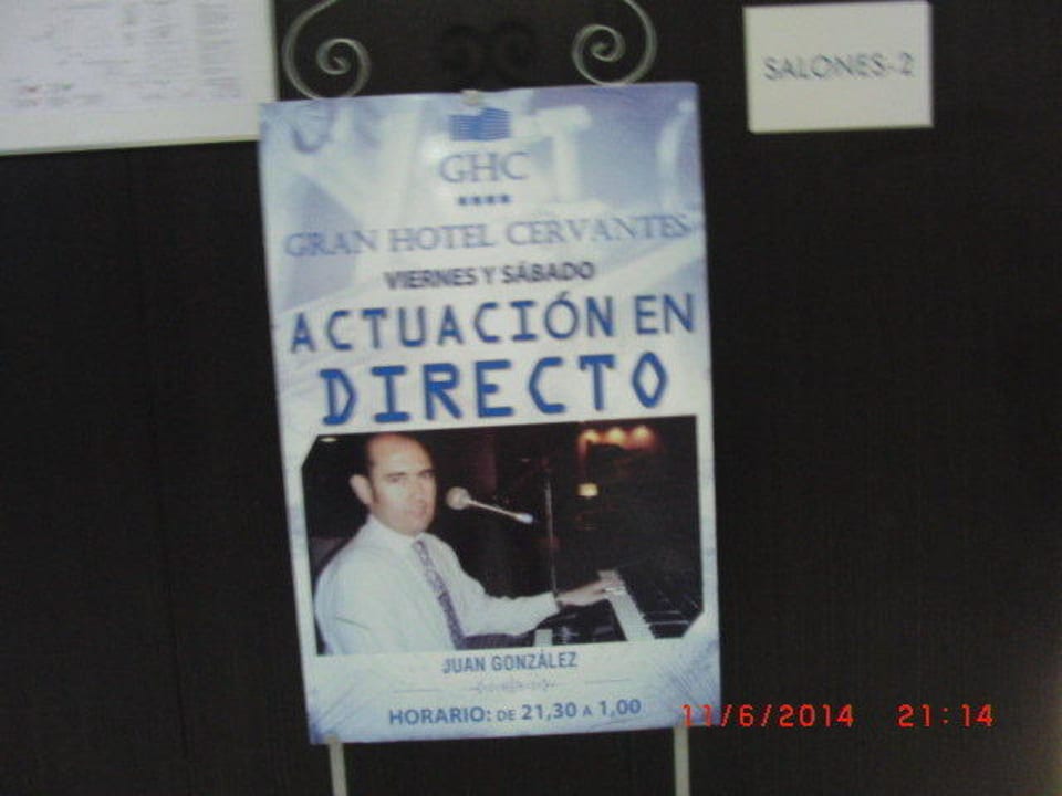 Immer das gleiche Unterhaltungsprogramm BLUESEA Gran Cervantes