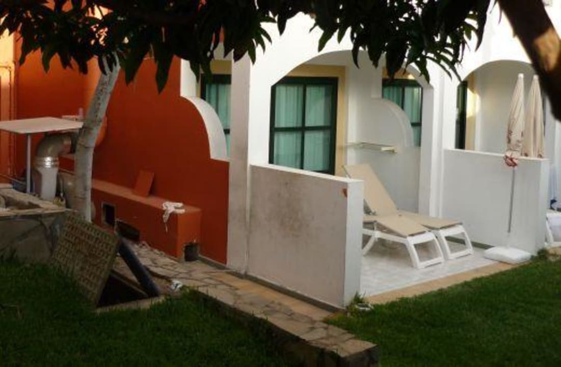 Terrasse EG Zimmer Straßenseite Adrián Hoteles Colón Guanahaní - Adults only