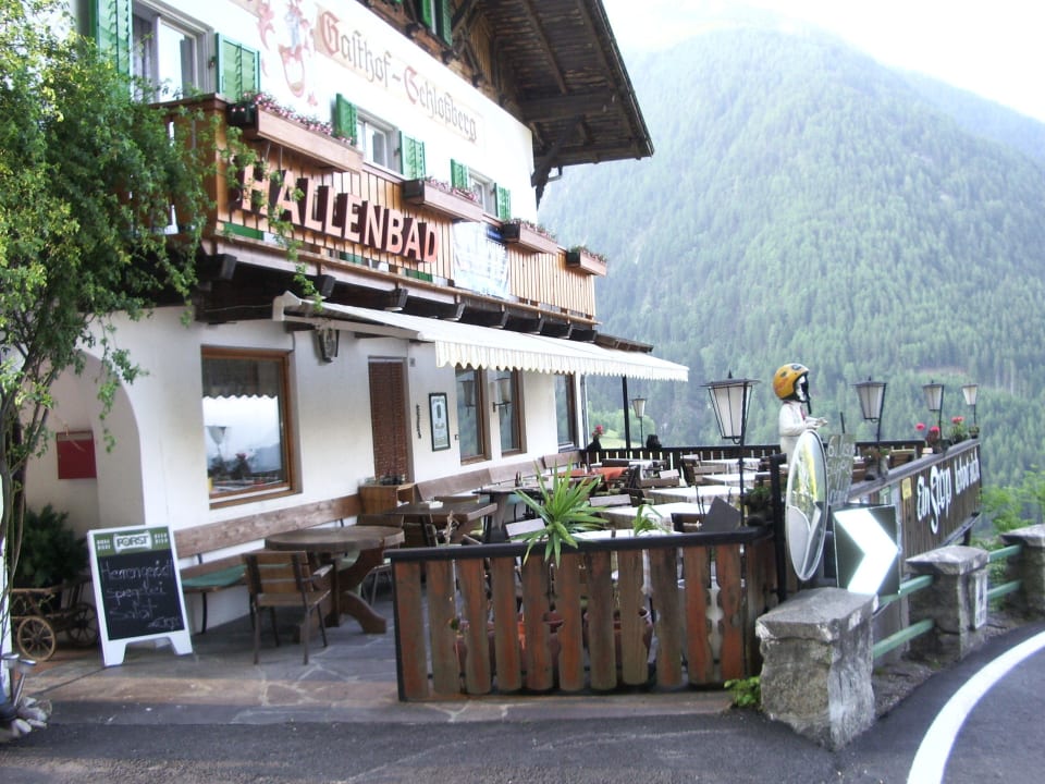 Terrasse Pension Schlossberg