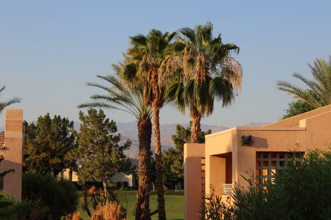 Ausblick von unserem Balkon The Westin Mission Hills Resort Villas, Palm Springs
